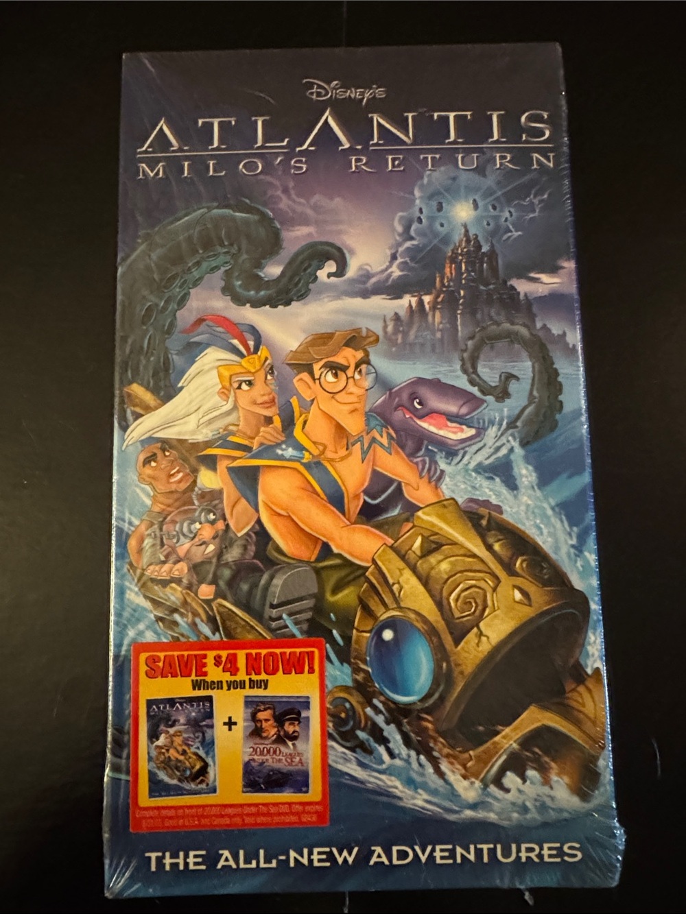 Disney’s Atlantis: Milo's Return ~ VHS 📼 Sealed ~ Excellent Condition Movie 💫